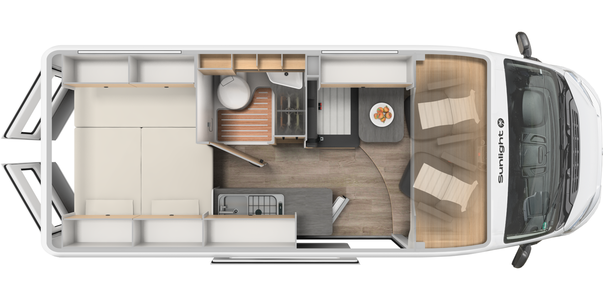 Distribución Sunlight Cliff 600 Adventure